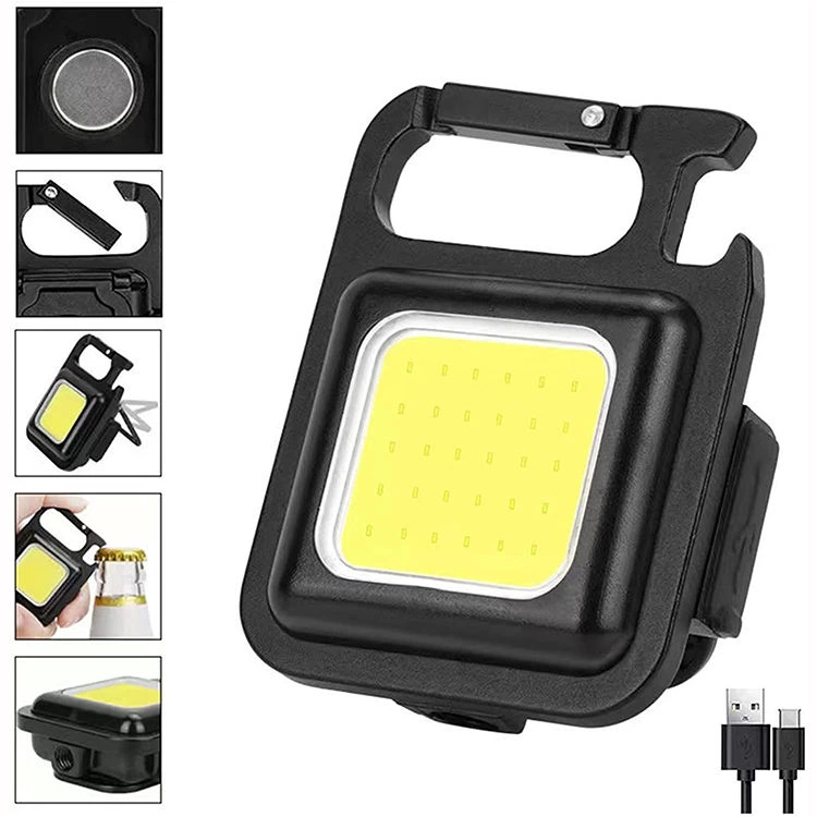 Hs-37 Led Anahtarlıklı Cep Boy Cob Led Metal Kasa Mıknatıslı Şişe Açacağı Usb’li Şarj Edilebilir El Feneri - Lisinya Hs-37 Led Anahtarlıklı Cep Boy Cob Led Metal Kasa Mıknatıslı Şişe Açacağı Usb’li Şarj Edilebilir El Feneri - Lisinya