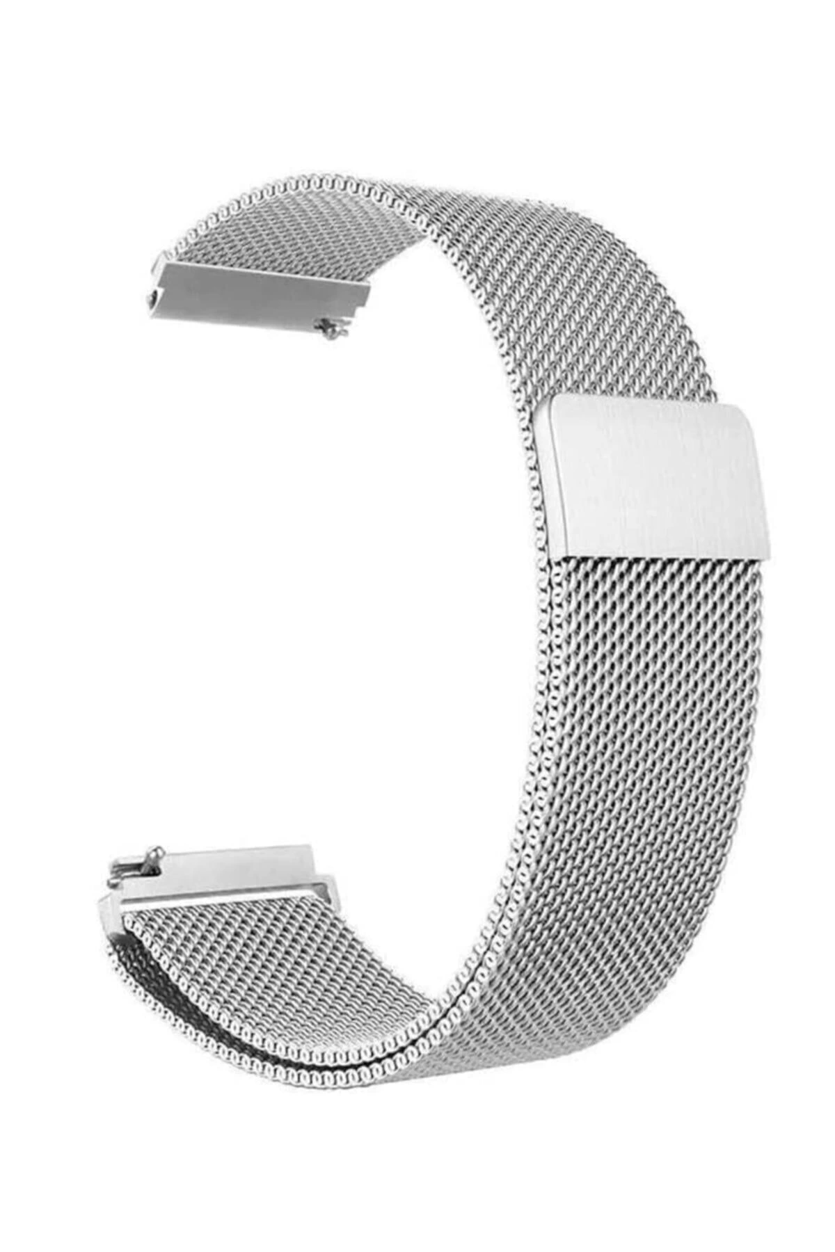 Huawei Watch Gt2 Sport Metal 46 Mm Gümüş 22m Pim Genişliği Yüksek Kalite Kordon Kayış - Lisinya