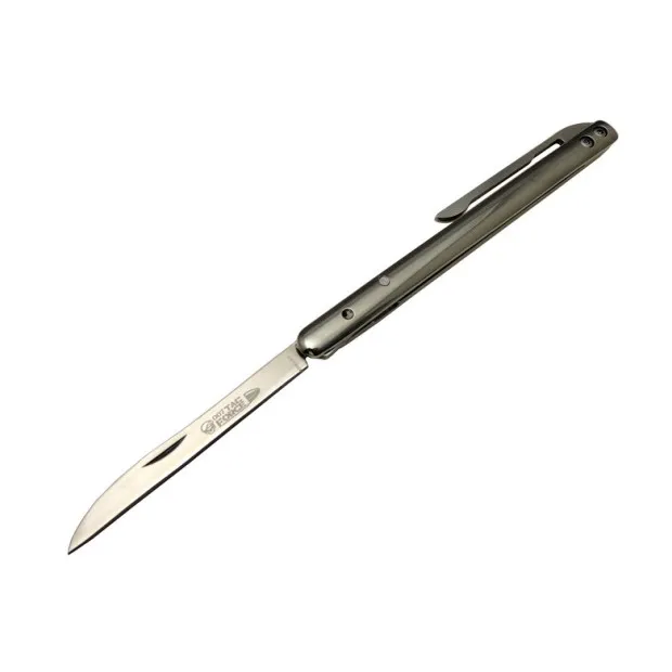 İnce D2 Çelik Çakı 18 Cm , Metal Sap - Lisinya İnce D2 Çelik Çakı 18 Cm , Metal Sap - Lisinya