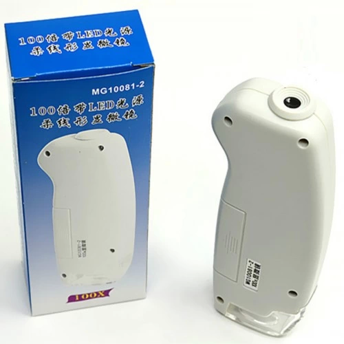 Işıklandırılmış Mini 100x Mikroskop Mg100812 - Lisinya