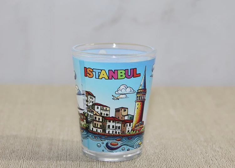 İstanbul Temalı Cam Shot Bardak Alk4358 - Lisinya