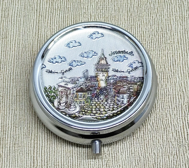 İstanbul Temalı İlaç Kutusu Alk4048 - Lisinya