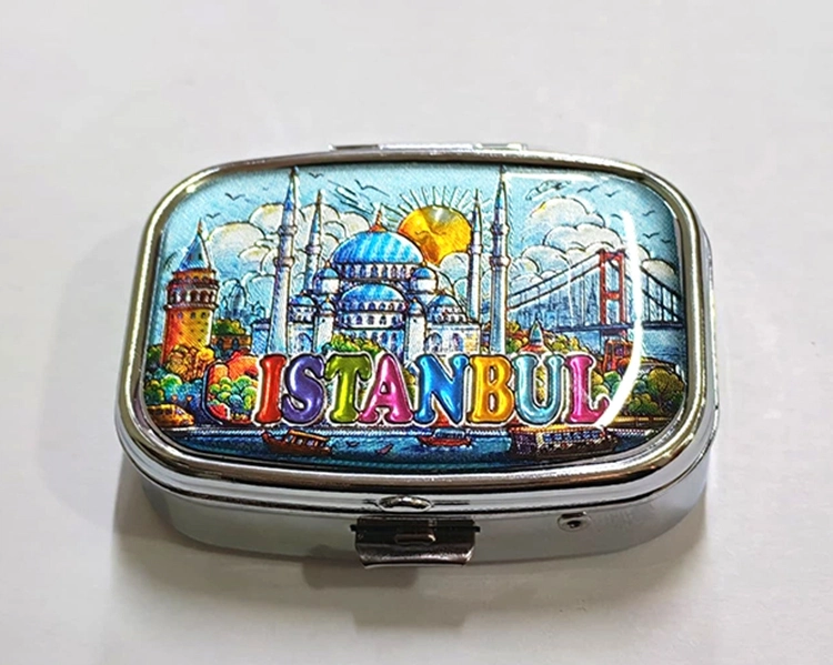 İstanbul Temalı İlaç Kutusu Alk4372 - Lisinya