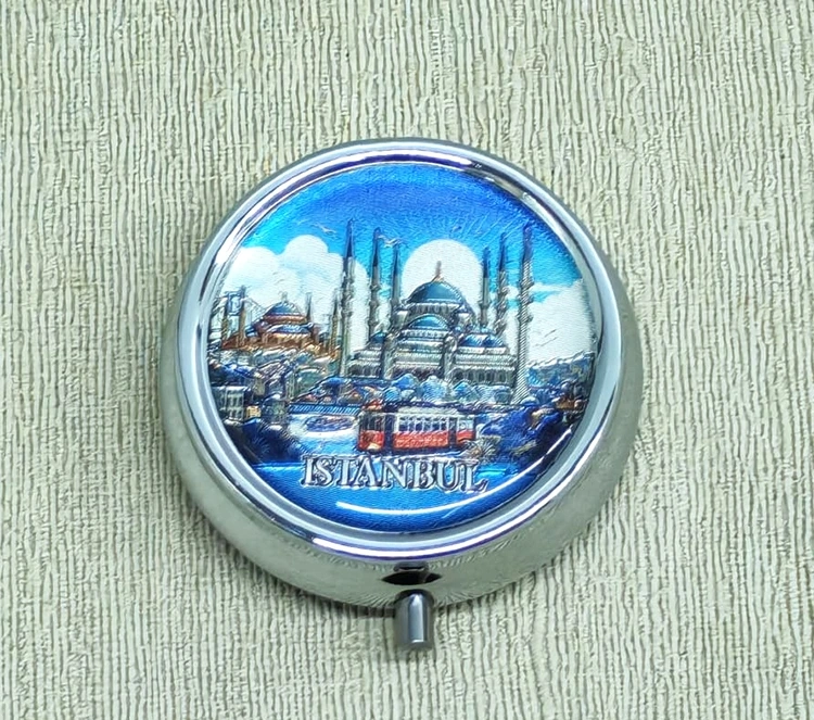 İstanbul Temalı İlaç Kutusu Alk4375 - Lisinya
