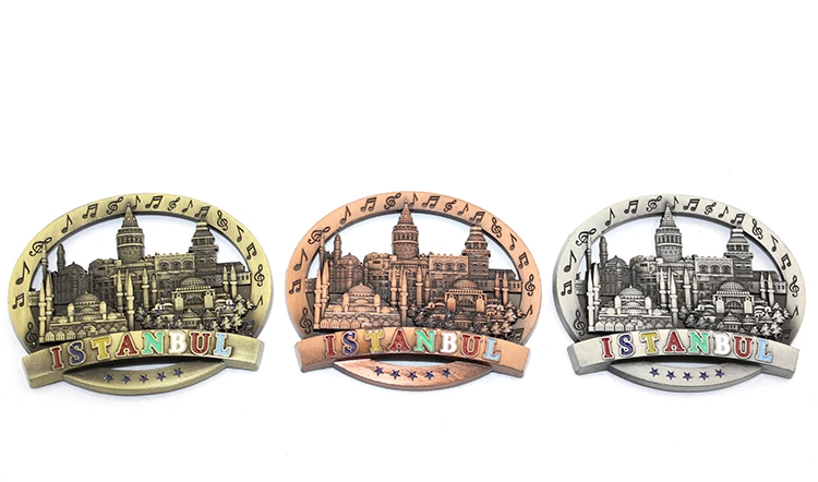İstanbul Temalı Metal Magnet Alk3329 - Lisinya