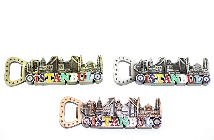 İstanbul Temalı Metal Magnet Alk3334 - Lisinya
