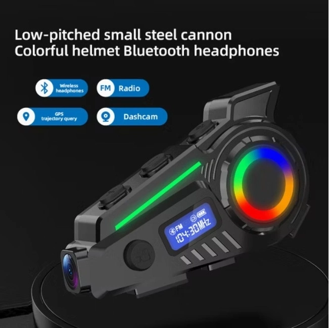 K19 Kameralı Motosiklet Kask Bluetooth Kulaklık Su Geçirmez Intercom Radyolu Hafıza Kartlı - Lisinya K19 Kameralı Motosiklet Kask Bluetooth Kulaklık Su Geçirmez Intercom Radyolu Hafıza Kartlı - Lisinya