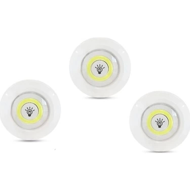 Kablosuz Uzaktan Kumandalı 3lü Led Lamba Seti - Lisinya Kablosuz Uzaktan Kumandalı 3lü Led Lamba Seti - Lisinya
