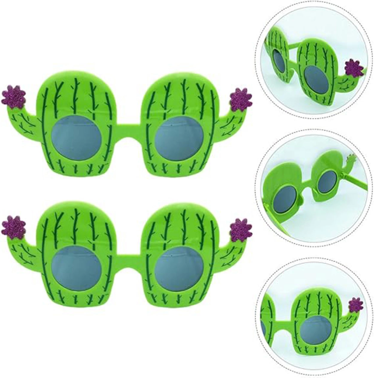 Kaktüs Temalı Hawaii Yaz Partisi Gözlüğü 8.5x18.5 Cm - Lisinya Kaktüs Temalı Hawaii Yaz Partisi Gözlüğü 8.5x18.5 Cm - Lisinya