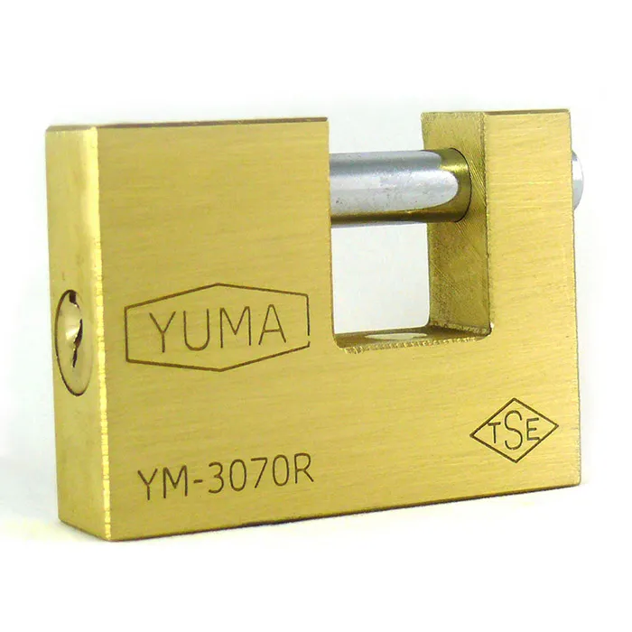 Kayar Milli Pirinç Asma Kilit 80mm - Lisinya