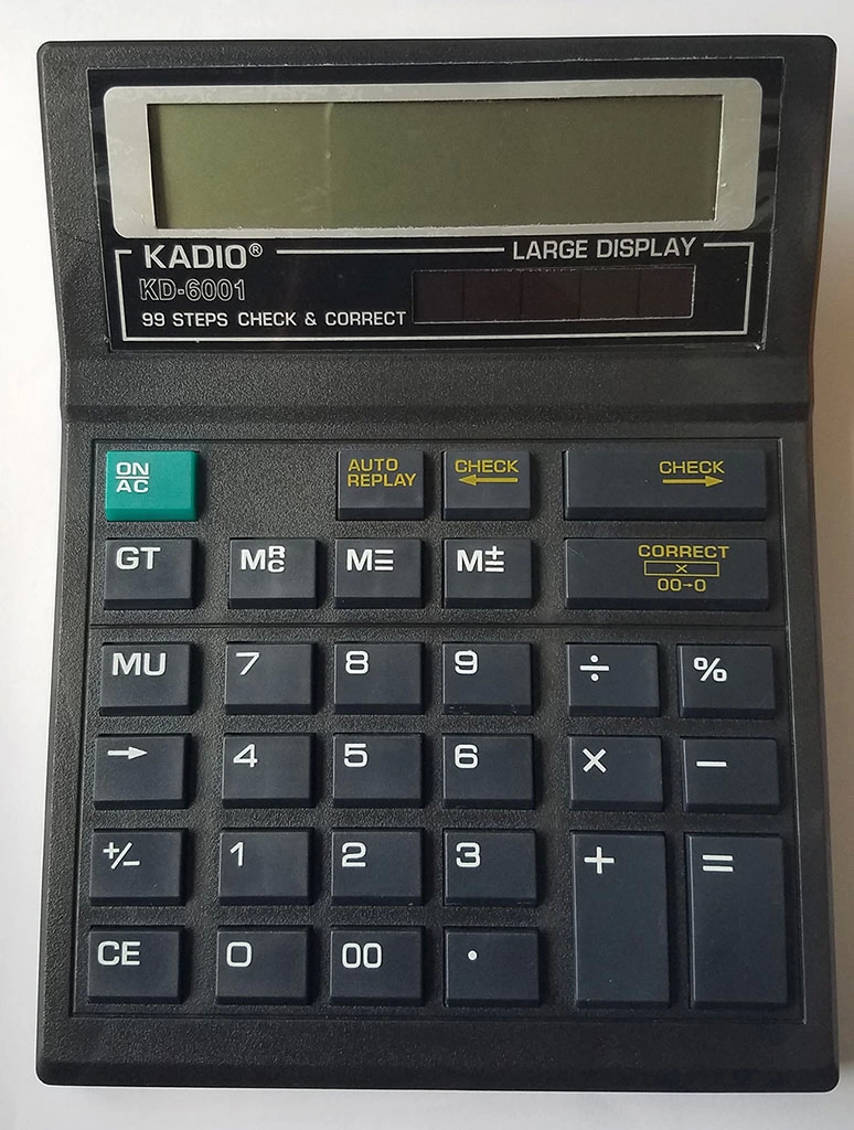 Kd-6001 Hesap Makinası - Lisinya