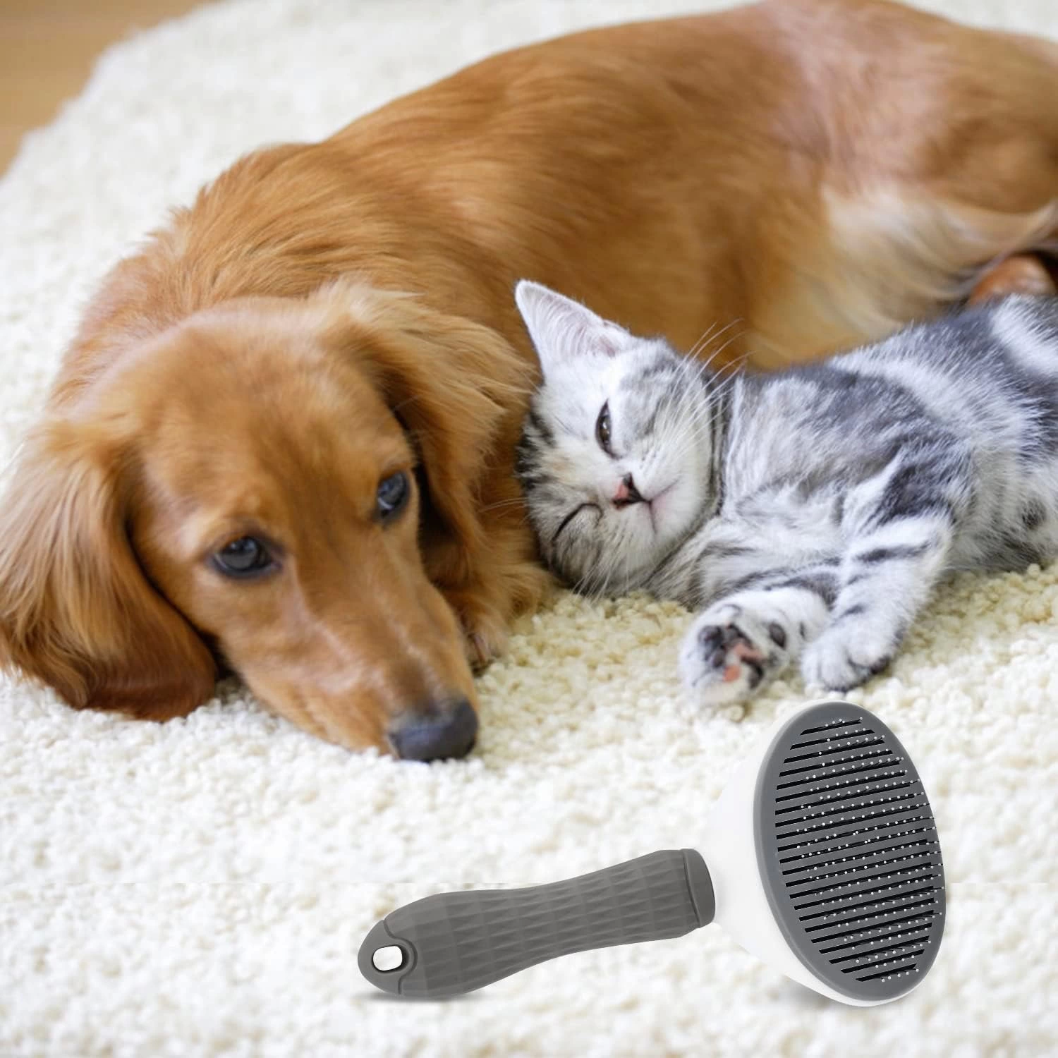 Kedi Köpek Tüy Toplayıcı  Pet Tarak 20 Cm - Lisinya