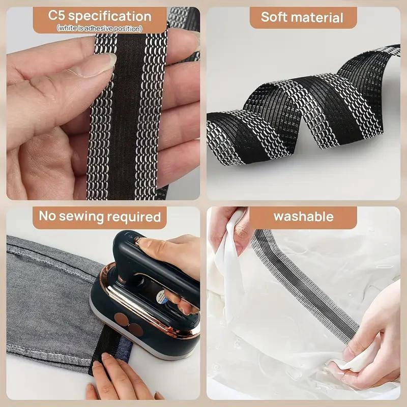 Kendinden Yapışkanlı Pantolon Kıvırma Şeridi - Lisinya Kendinden Yapışkanlı Pantolon Kıvırma Şeridi - Lisinya