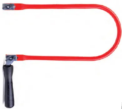 Kıl Testere Kolu - Metal Profil- Plastik Sap - Lisinya