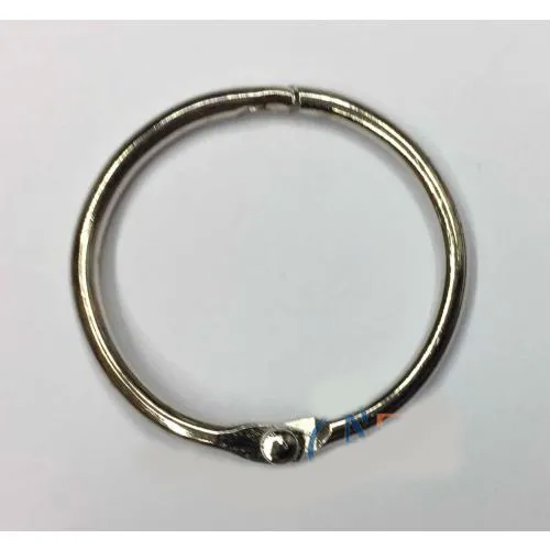 Kilitli Yuvarlak Halka, 2,5cm - 100 Adet - Lisinya Kilitli Yuvarlak Halka, 2,5cm - 100 Adet - Lisinya