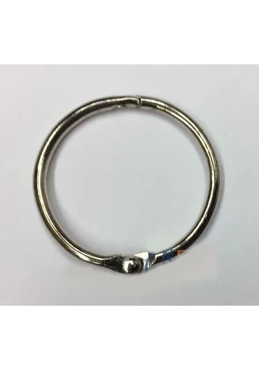 Kilitli Yuvarlak Halka, 2cm - 100 Adet - Lisinya Kilitli Yuvarlak Halka, 2cm - 100 Adet - Lisinya