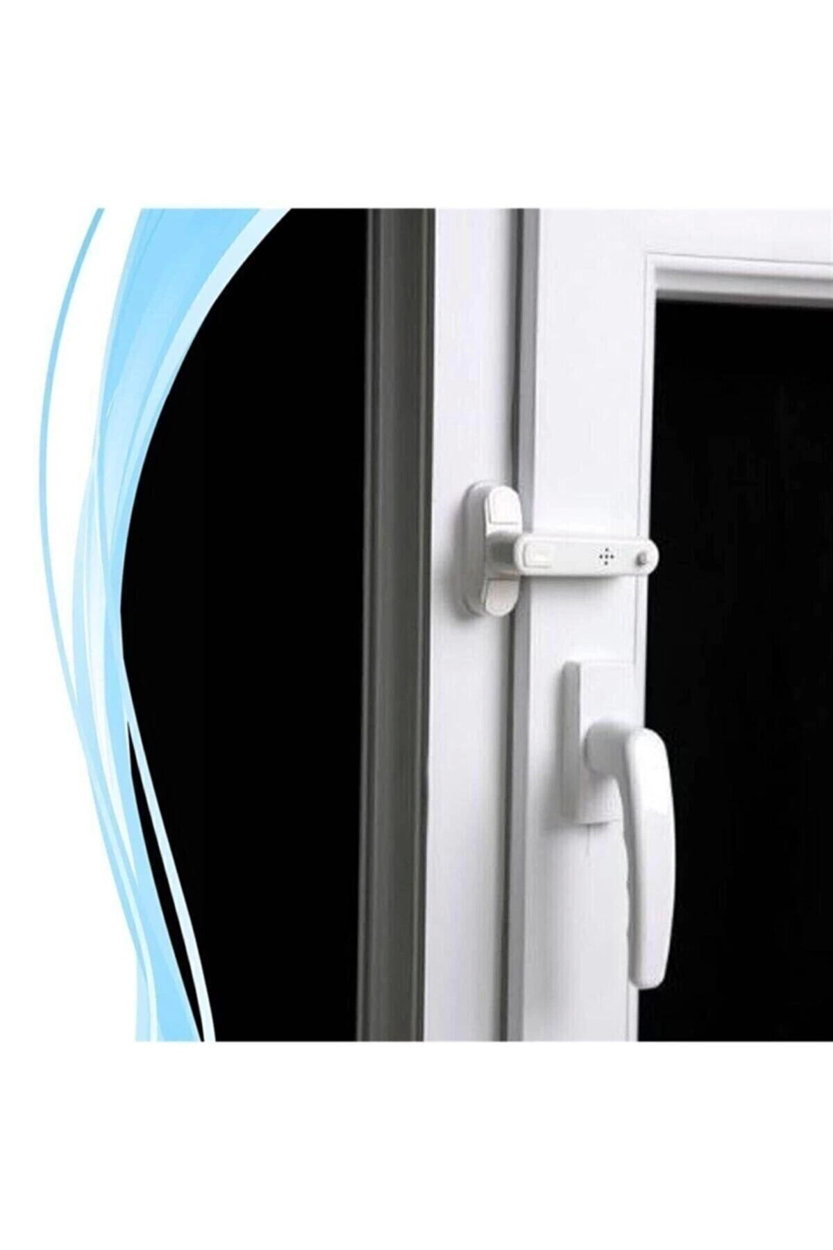 Kırılmaz Metal Pimapen Pencere Emniyet Çocuk Kilidi - Lisinya