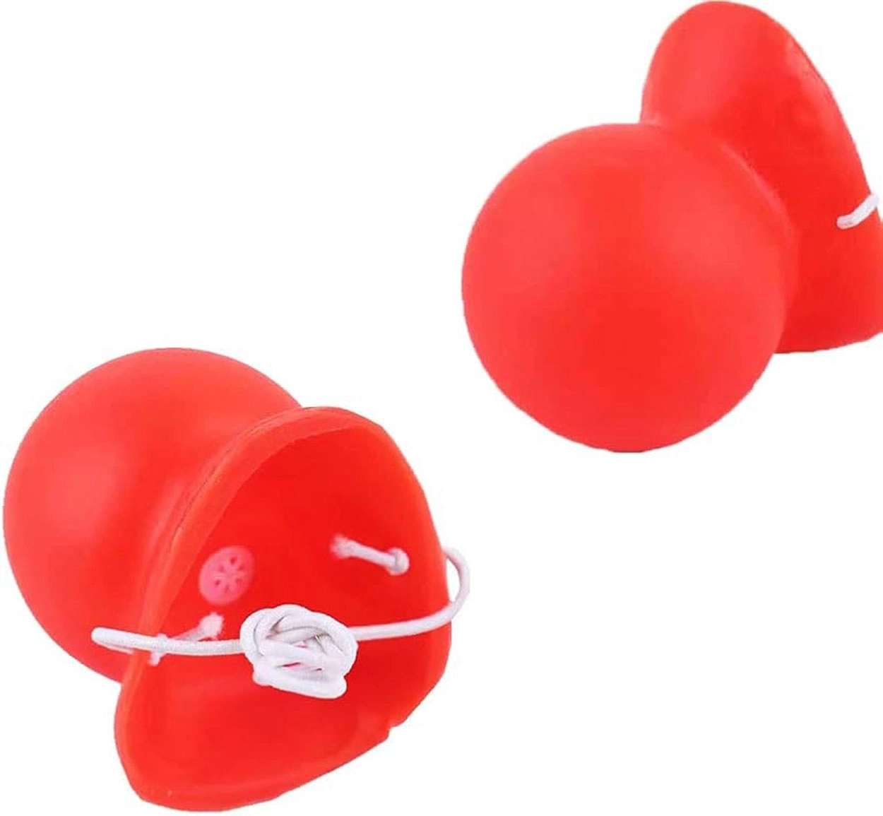 Kırmızı Renk Lastikli Burun Palyaço Burun - Lisinya