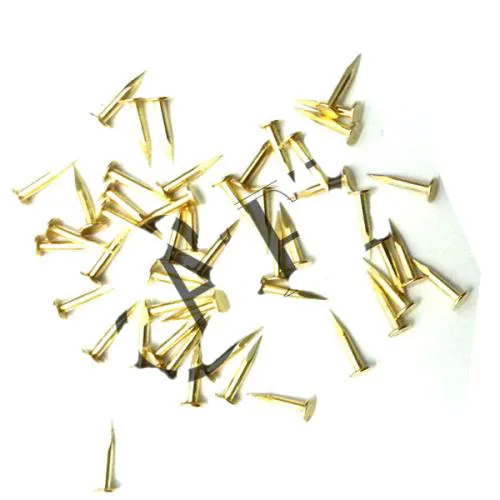 Klips, Menteşe, Ayağı Çivisi 7mm Çelik - Sarı 100gr - Lisinya Klips, Menteşe, Ayağı Çivisi 7mm Çelik - Sarı 100gr - Lisinya