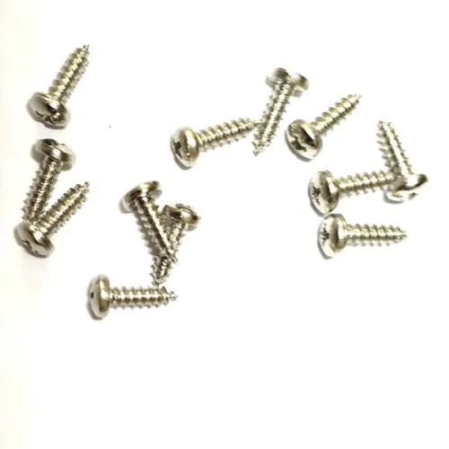 Klips, Menteşe, Ayak, Ysb Sac Vidası - 2,9x9,5mm Nikel, 100 Adet - Lisinya Klips, Menteşe, Ayak, Ysb Sac Vidası - 2,9x9,5mm Nikel, 100 Adet - Lisinya