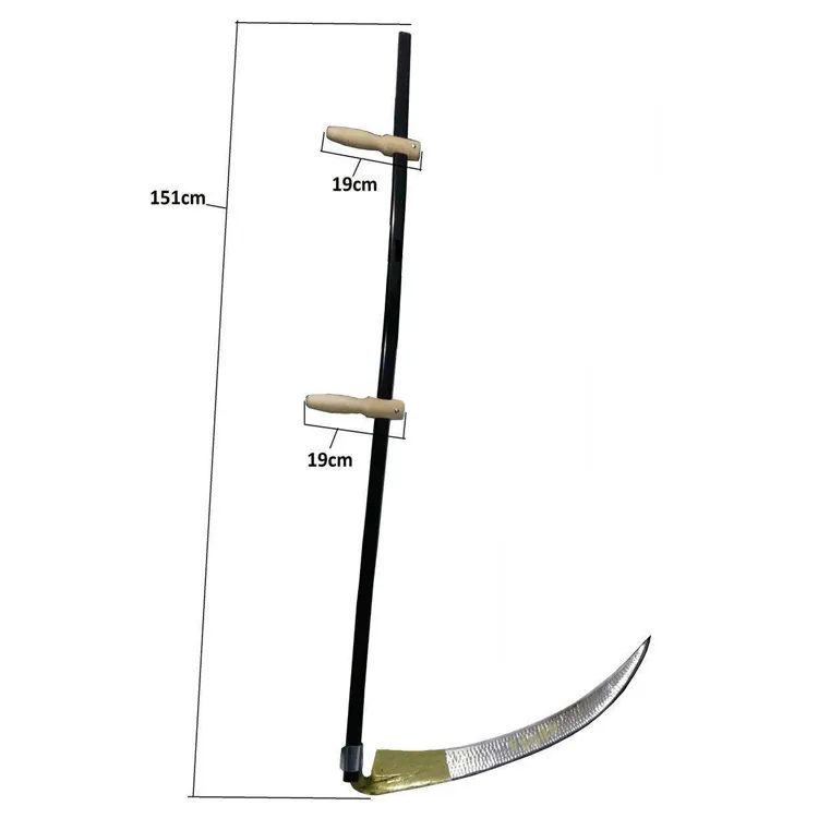 Komple Tırpan - Metal Saplı 6 Parça Set - Ahşap Elcik 65 Cm - Lisinya Komple Tırpan - Metal Saplı 6 Parça Set - Ahşap Elcik 65 Cm - Lisinya