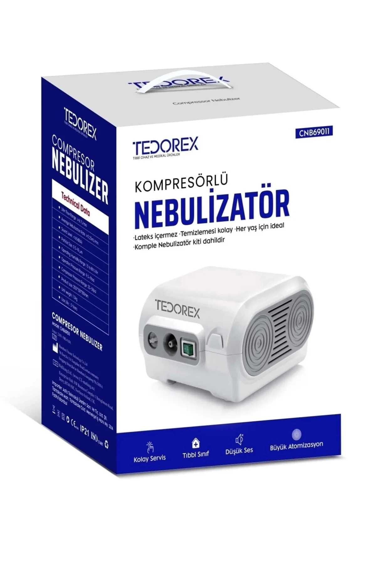 Kompresörlü Nebülizatör, Compressor Nebulizatör - Lisinya Kompresörlü Nebülizatör, Compressor Nebulizatör - Lisinya