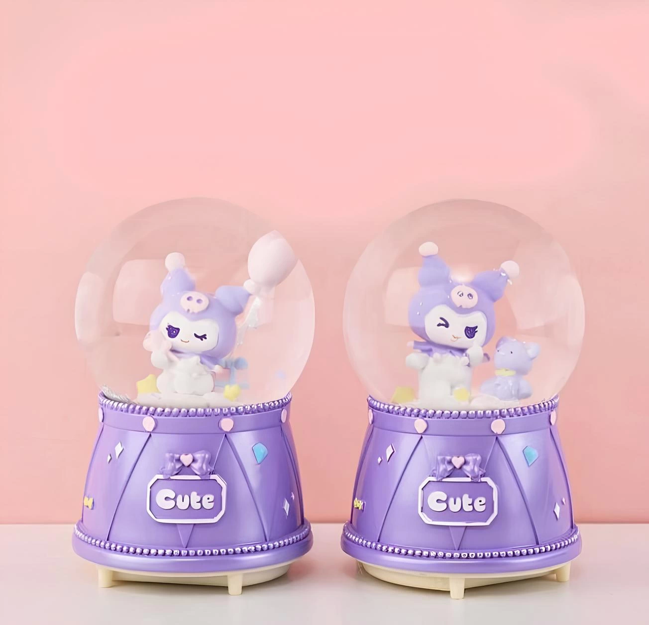 Kuromi Işıklı Müzikli Kar Küresi Orta Boy Alk3118 - Lisinya Kuromi Işıklı Müzikli Kar Küresi Orta Boy Alk3118 - Lisinya