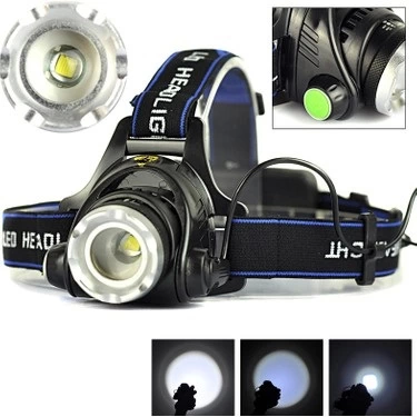 Led Kafa Feneri 2000lm Xm-l T6 2000 Lumens 3 Modlu - Lisinya Led Kafa Feneri 2000lm Xm-l T6 2000 Lumens 3 Modlu - Lisinya