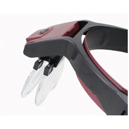 Lens Takmalı 4 Lens , Led Lambalı Şapka Tip Büyüteç - Lisinya Lens Takmalı 4 Lens , Led Lambalı Şapka Tip Büyüteç - Lisinya