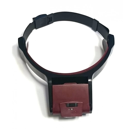 Lens Takmalı 4 Lens , Led Lambalı Şapka Tip Büyüteç - Lisinya Lens Takmalı 4 Lens , Led Lambalı Şapka Tip Büyüteç - Lisinya