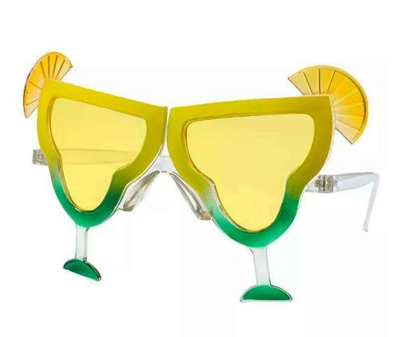 Margarita Bardak Şeklinde Parti Gözlüğü Sarı 16x8 Cm - Lisinya Margarita Bardak Şeklinde Parti Gözlüğü Sarı 16x8 Cm - Lisinya