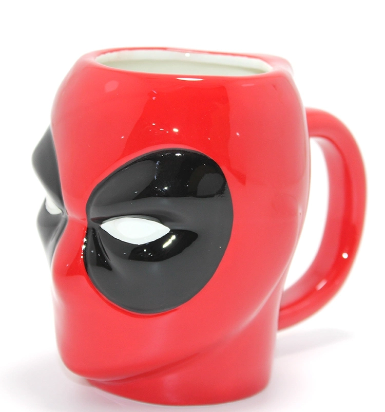 Marvel Deadpool 3d Kabartmalı Karakter Tasarımlı Kupa Bardak Alk4548 - Lisinya