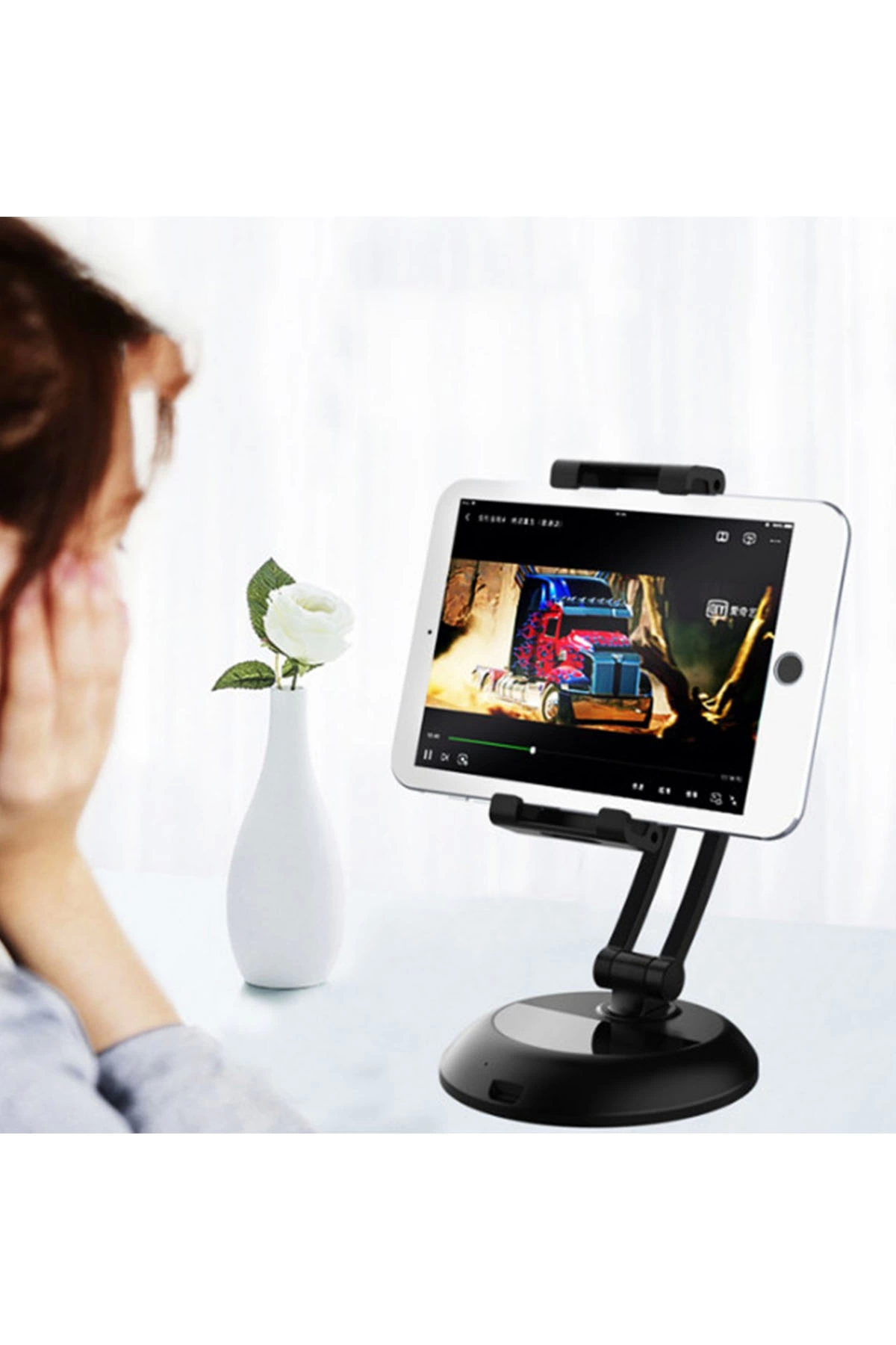 Masa Üstü 360 Derece Ayarlanabilir Tablet Tutucu Telefon Standı 6.3’’- 11 İnç’’ Masaüstü Tablet - Lisinya Masa Üstü 360 Derece Ayarlanabilir Tablet Tutucu Telefon Standı 6.3’’- 11 İnç’’ Masaüstü Tablet - Lisinya