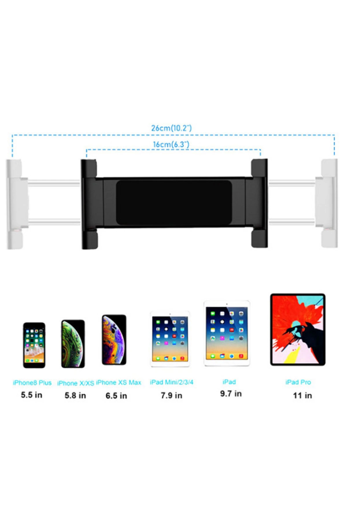 Masa Üstü 360 Derece Ayarlanabilir Tablet Tutucu Telefon Standı 6.3’’- 11 İnç’’ Masaüstü Tablet - Lisinya Masa Üstü 360 Derece Ayarlanabilir Tablet Tutucu Telefon Standı 6.3’’- 11 İnç’’ Masaüstü Tablet - Lisinya