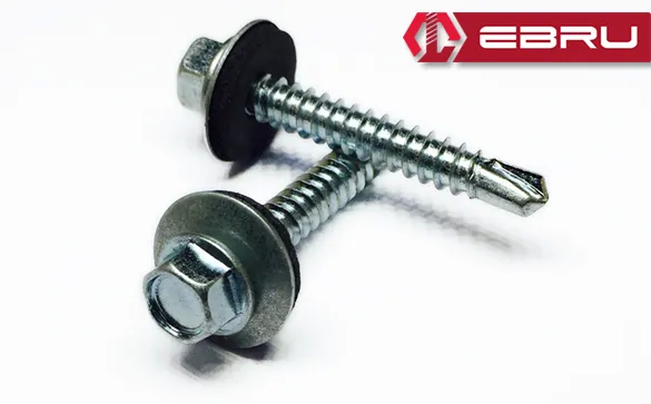 Matkap Uçlu Çatı Trapez Vidası 5,5x25 - 50 Adet - Lisinya