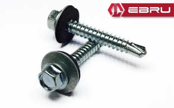 Matkap Uçlu Çatı Trapez Vidası 5,5x25 - 500 Adet - Lisinya