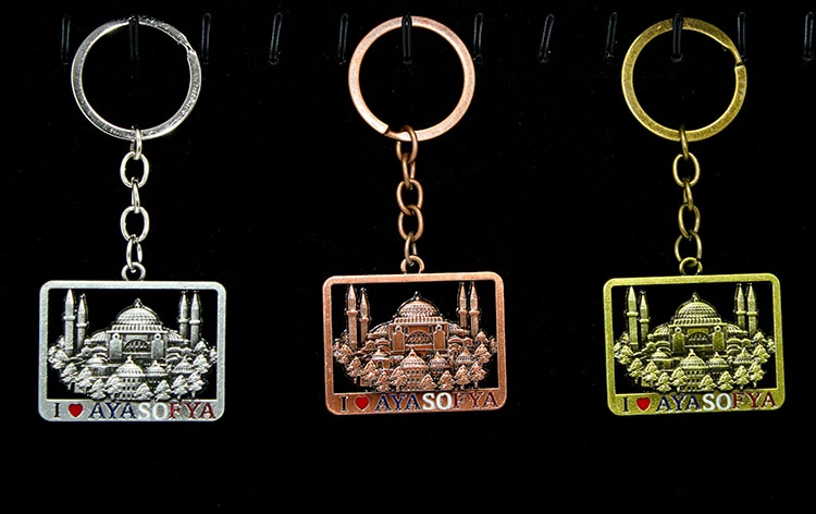 Metal Ayasofya Anahtarlık Alk2200 - Lisinya