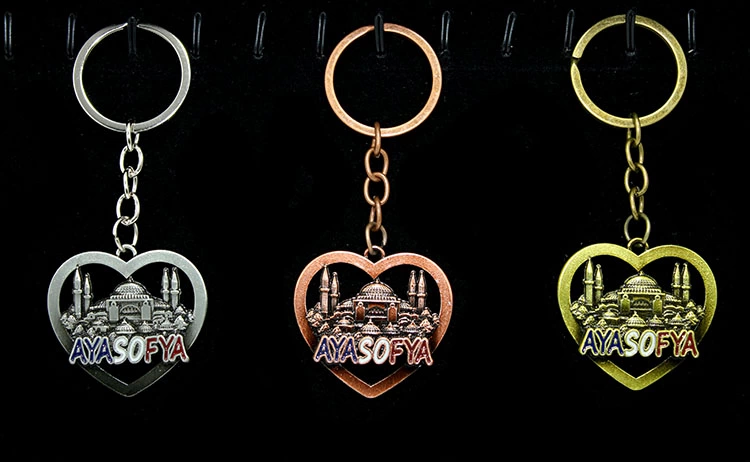 Metal Ayasofya Anahtarlık Alk2201 - Lisinya