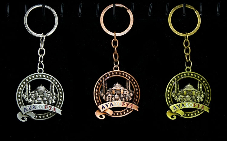 Metal Ayasofya Anahtarlık Alk2205 - Lisinya