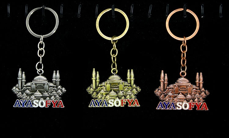 Metal Ayasofya Anahtarlık Alk2206 - Lisinya