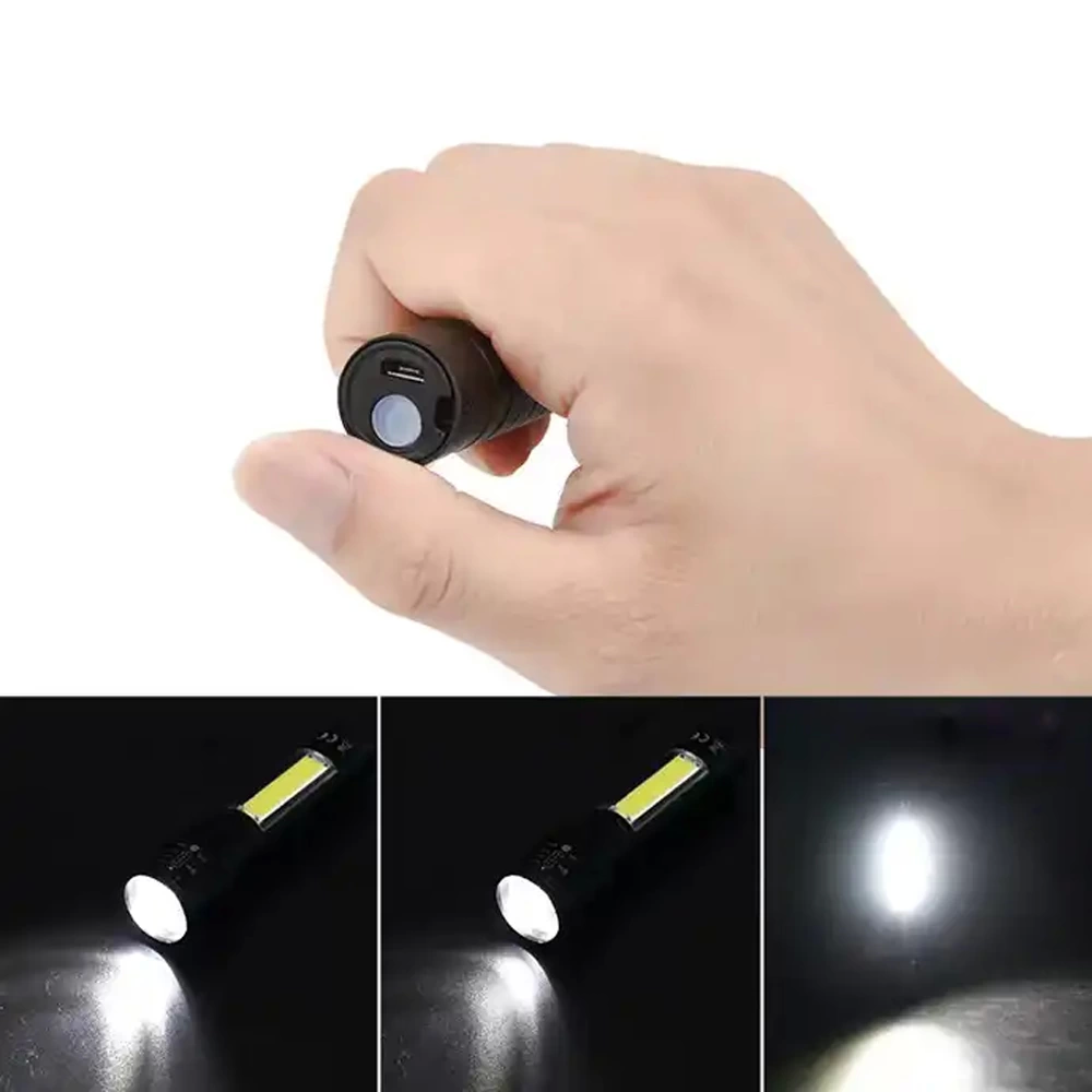 Mini Çok Güçlü Şarjlı El Feneri (xpe-cob Led )  Wt-030 - Lisinya