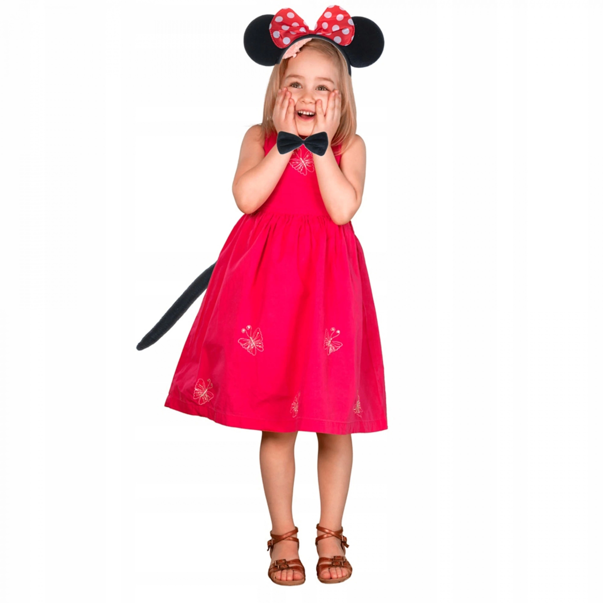 Minnie Mouse Kostüm Seti Taç Kuyruk Papyon Gösteri Seti - Lisinya Minnie Mouse Kostüm Seti Taç Kuyruk Papyon Gösteri Seti - Lisinya