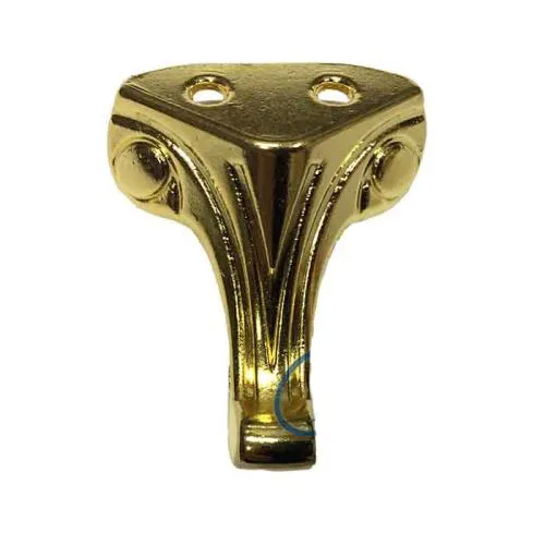 Moda Ahşap Sandık Ayağı, Kutu Ayak 4,5 Cm - Sarı, 50 Adet - Lisinya