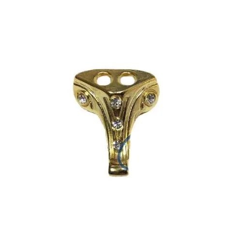 Moda Taşlı Ahşap, Mdf, Sunta Sandık Ayağı, Kutu Ayak 1,5 Cm - Sarı - Lisinya