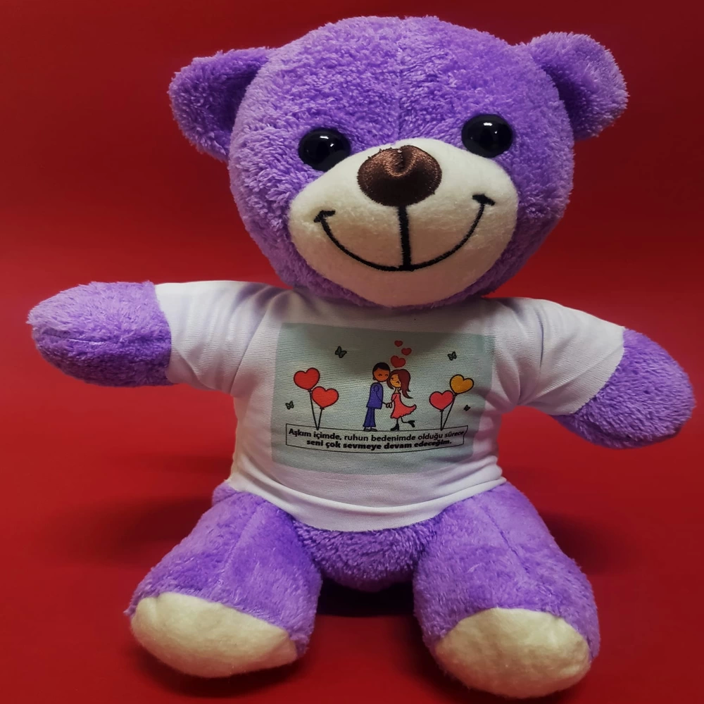 Mutlu Aşıklar Temalı Peluş Ayıcık - Lisinya Mutlu Aşıklar Temalı Peluş Ayıcık - Lisinya
