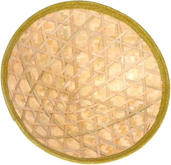 Naturel Renk Cambodia Kamboçyalı Vietnam Şapkası Pvc Hasır - Lisinya