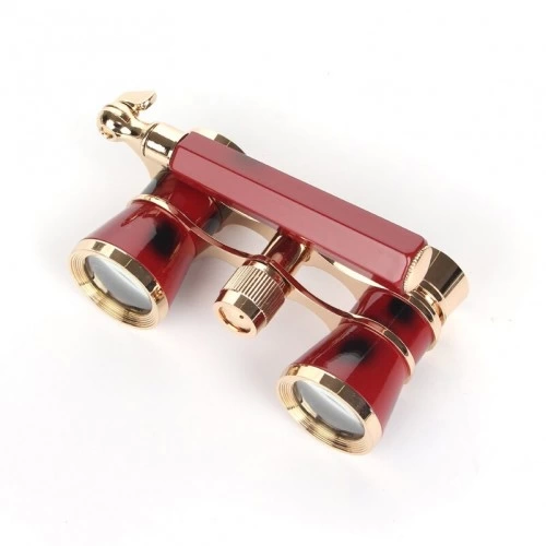 Nefis Işlemeli, Tiyatro / Opera Dürbünü 3x25 Prinç Metal Kaplamalı Retro Kahverengi - Lisinya Nefis Işlemeli, Tiyatro / Opera Dürbünü 3x25 Prinç Metal Kaplamalı Retro Kahverengi - Lisinya