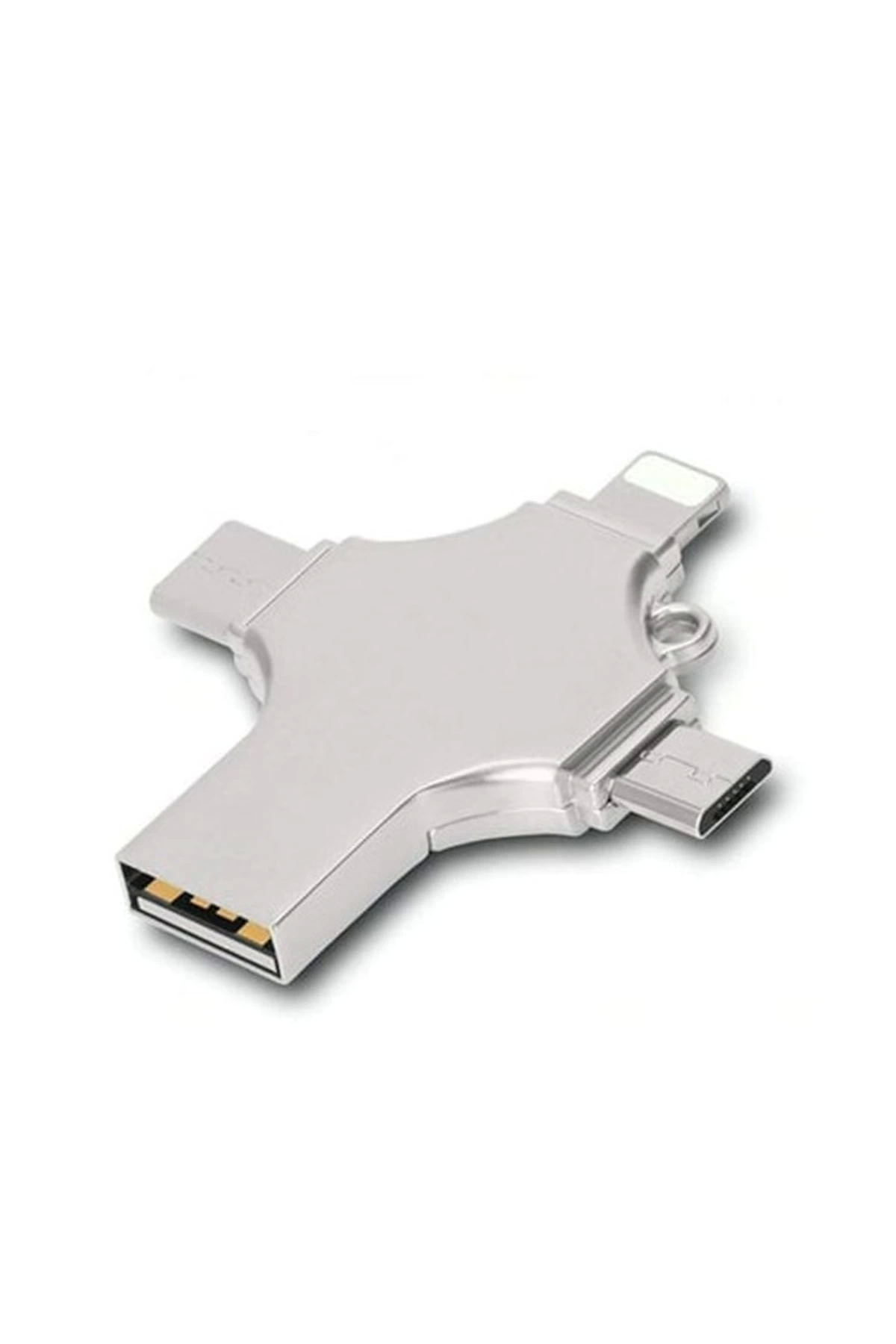 Otg 4in1 Cep Telefonu Çok Fonksiyonlu Usb Flash Bellek 64 Gb Type-c, Micro Sd Ve Kart Okuyucu - Lisinya