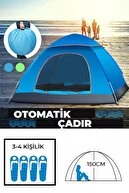 Otomatik Havada Açılan Su Geçirmez Çadır 4 Kişilik - Lisinya Otomatik Havada Açılan Su Geçirmez Çadır 4 Kişilik - Lisinya