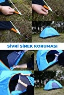 Otomatik Havada Açılan Su Geçirmez Çadır 4 Kişilik - Lisinya Otomatik Havada Açılan Su Geçirmez Çadır 4 Kişilik - Lisinya